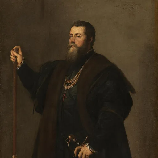 Portrait of Pedro Álvarez de Toledo, Marquis of Villafranca