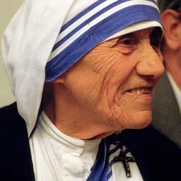 Portrait of Mother Teresa