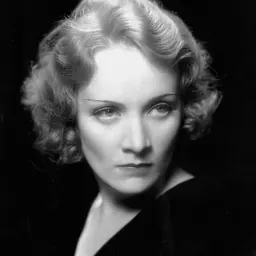 Portrait of Marlene Dietrich