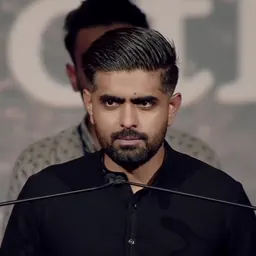 Portrait of Mohammad Babar Azam