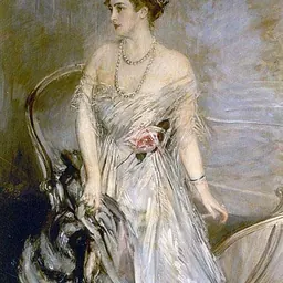 Portrait of Princess Anastasia of Greece and Denmark