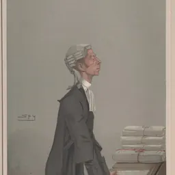 Portrait of Horace Avory