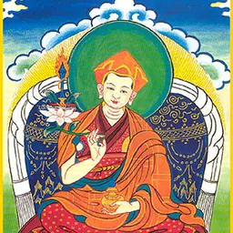 Portrait of Jikme Losel Wangpo, 7th Dzogchen Rinpoche