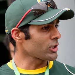Portrait of Karun Chandhok