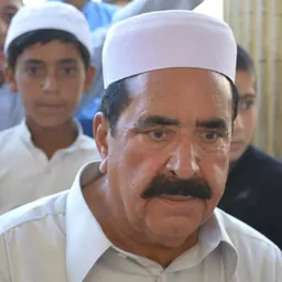 Portrait of Haji Baz Gul Afridi