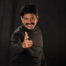 Portrait of Gopinath Muthukad