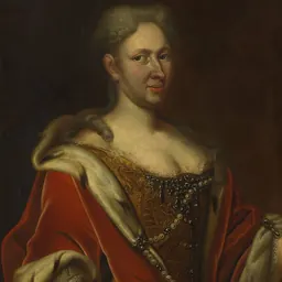 Portrait of Princess Magdalena Augusta of Anhalt-Zerbst