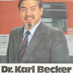 Portrait of Karl Becker