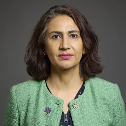 Portrait of Shaista Gohir, Baroness Gohir