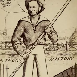 Portrait of Montagu Burrows