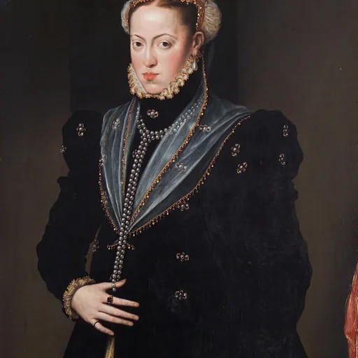 Portrait of Maria of Austria, Holy Roman Empress