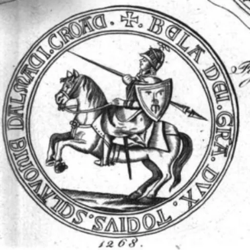 Portrait of Béla, Duke of Slavonia
