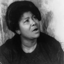 Portrait of Mahalia Jackson