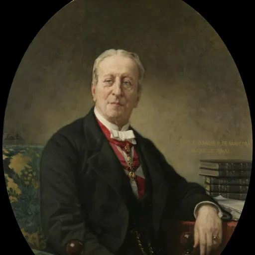 Portrait of Ángel de Saavedra, 3rd Duke of Rivas
