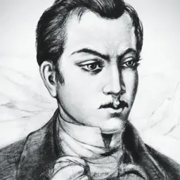 Portrait of Nikoloz Baratashvili