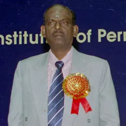 Portrait of R. Velu