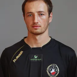 Portrait of Łukasz Trałka