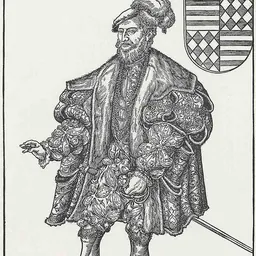 Portrait of Albert VII of Mansfeld
