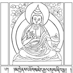 Portrait of Shantideva
