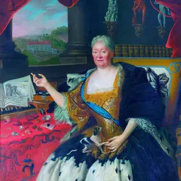 Portrait of Elisabeth von Sachsen-Meiningen