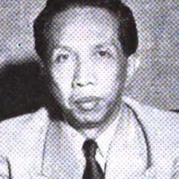 Portrait of Sjamsuridjal