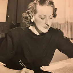 Portrait of June Wright