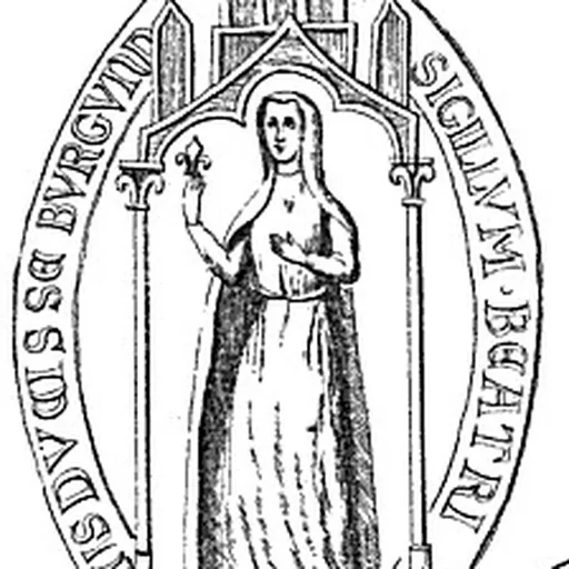 Portrait of Beatrice of Navarre, Duchess of Burgundy