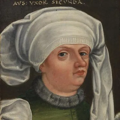 Portrait of Anne of Bohemia, Duchess of Austria