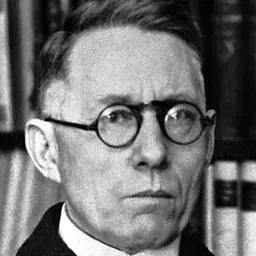 Portrait of Johannes V. Jensen