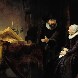Portrait of Cornelis Claesz Anslo