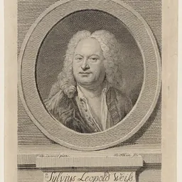 Portrait of Sylvius Leopold Weiss