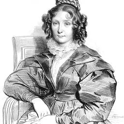 Portrait of Klementyna Hoffmanowa