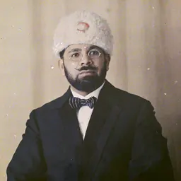 Portrait of Maulana Mohammad Ali