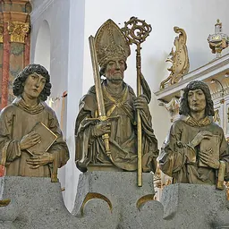 Portrait of Saint Totnan