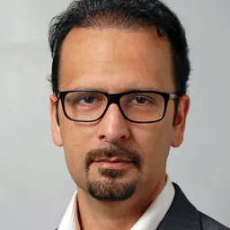 Portrait of Mahmood Amiry-Moghaddam