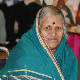 Portrait of Sindhutai Sapkal