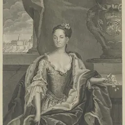 Portrait of Frederica Henriette of Anhalt-Bernburg