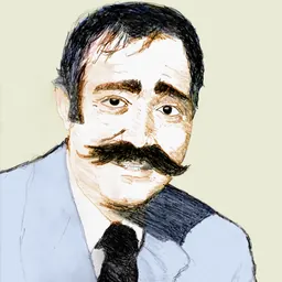 Portrait of Moustache
