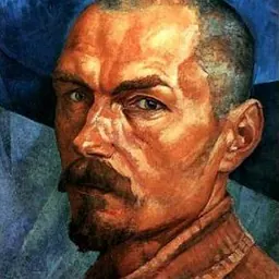 Portrait of Kuzma Petrov-Vodkin