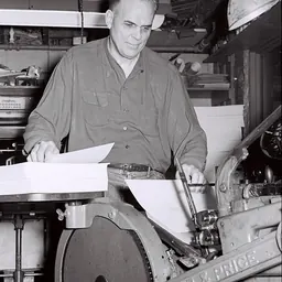 Portrait of Willard D. Morgan