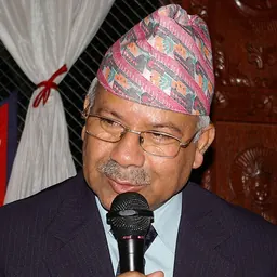 Portrait of Madhav Kumar Nepal