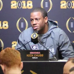 Portrait of Nick Chubb