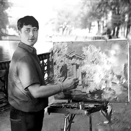 Portrait of Yuri Mezhirov