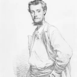 Portrait of Édouard-Théophile Blanchard
