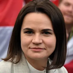 Portrait of Sviatlana Tsikhanouskaya