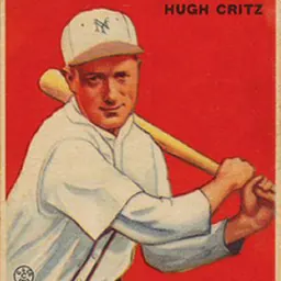 Portrait of Hughie Critz