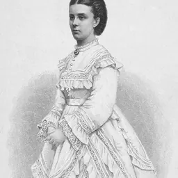 Portrait of Princess Marie of Saxe-Altenburg