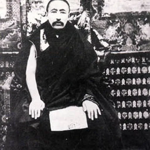 Portrait of Thubten Choekyi Nyima, 9th Panchen Lama