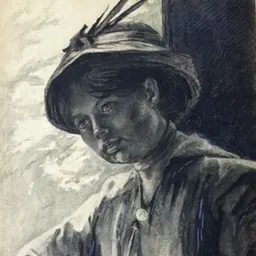 Portrait of Gretha Pieck