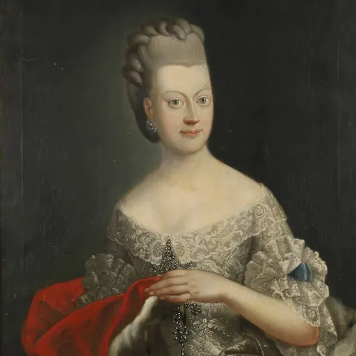 Portrait of Princess Sophie of Saxe-Hildburghausen